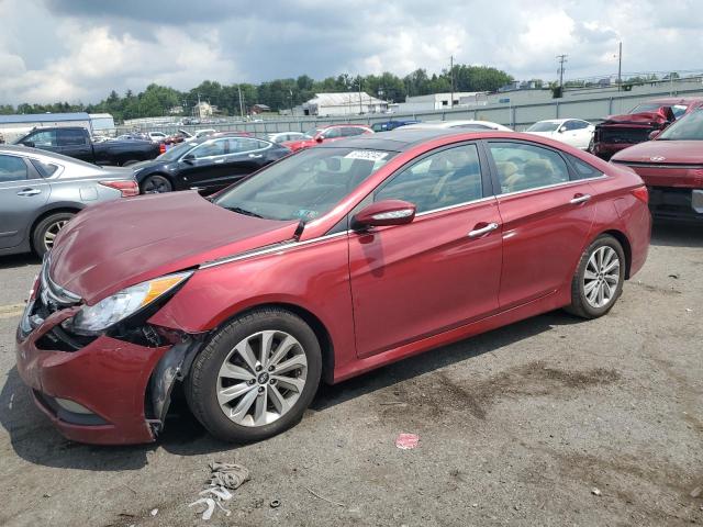  HYUNDAI SONATA 2014 Czerwony