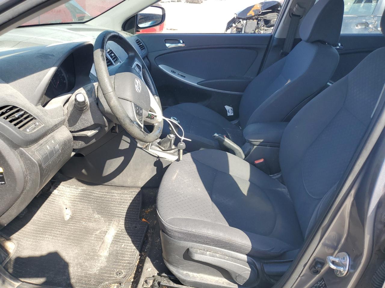 2014 Hyundai Accent Gls VIN: KMHCU5AE9EU158521 Lot: 64504135