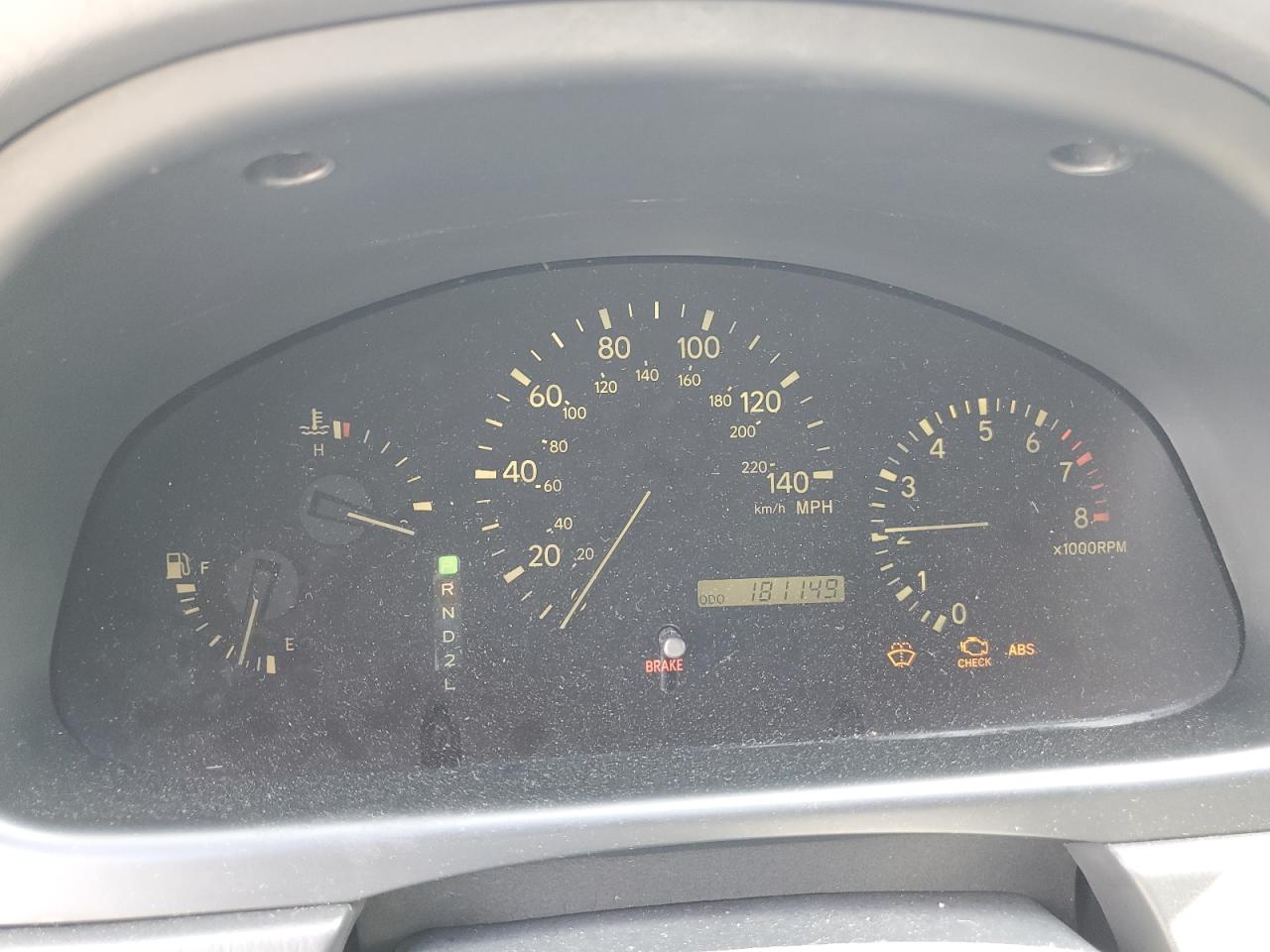 2000 Lexus Rx 300 VIN: JT6HF10U3Y0161326 Lot: 64657595