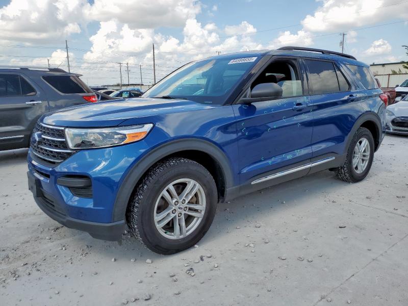  FORD EXPLORER 2021 Blue