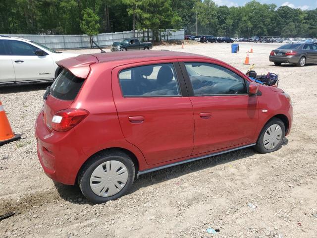  MITSUBISHI MIRAGE 2017 Czerwony