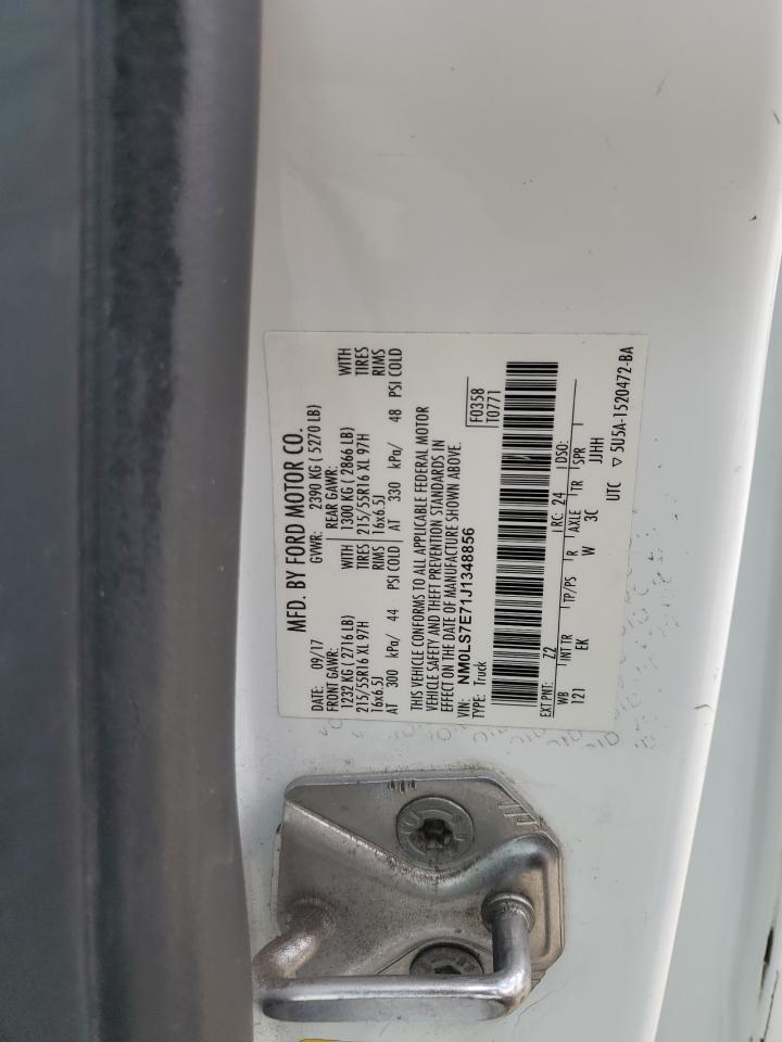 2018 Ford Transit Connect Xl VIN: NM0LS7E71J1348856 Lot: 62542625