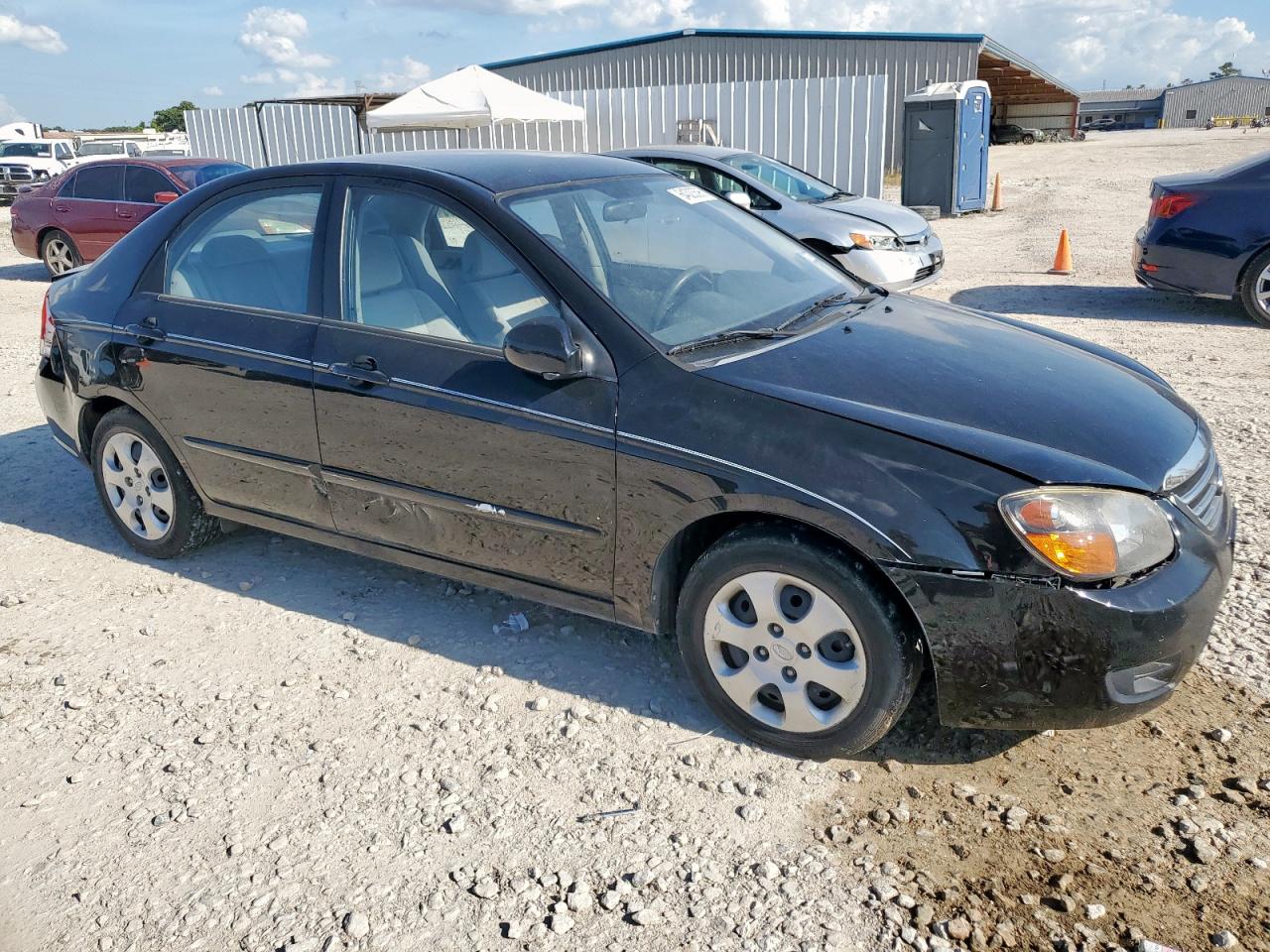 2009 Kia Spectra Ex VIN: KNAFE222595602637 Lot: 64323595