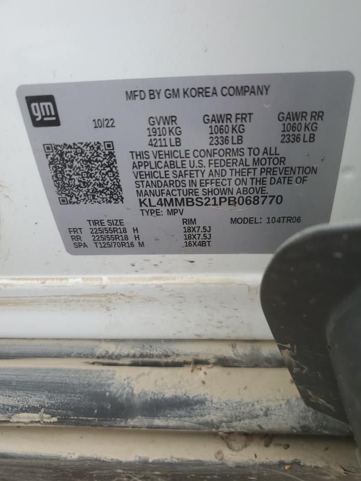 kl4mmbs21pb068770 KL4MMBS21PB068770 2023 Buick Encore Gx Preferred