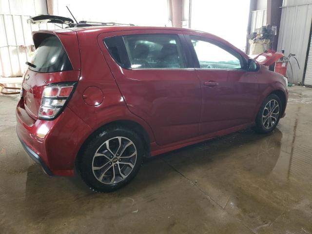  CHEVROLET SONIC 2017 Red