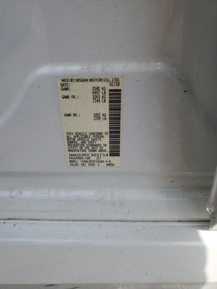 2018 Nissan Leaf S VIN: 1N4AZ1CP8JC305714 Lot: 64505885