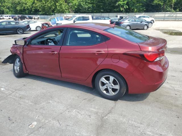  HYUNDAI ELANTRA 2015 Red