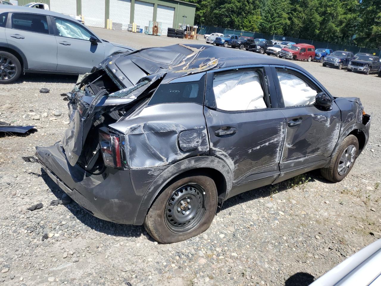 2025 Nissan Kicks S VIN: 3N8AP6BB0SL376211 Lot: 64854075