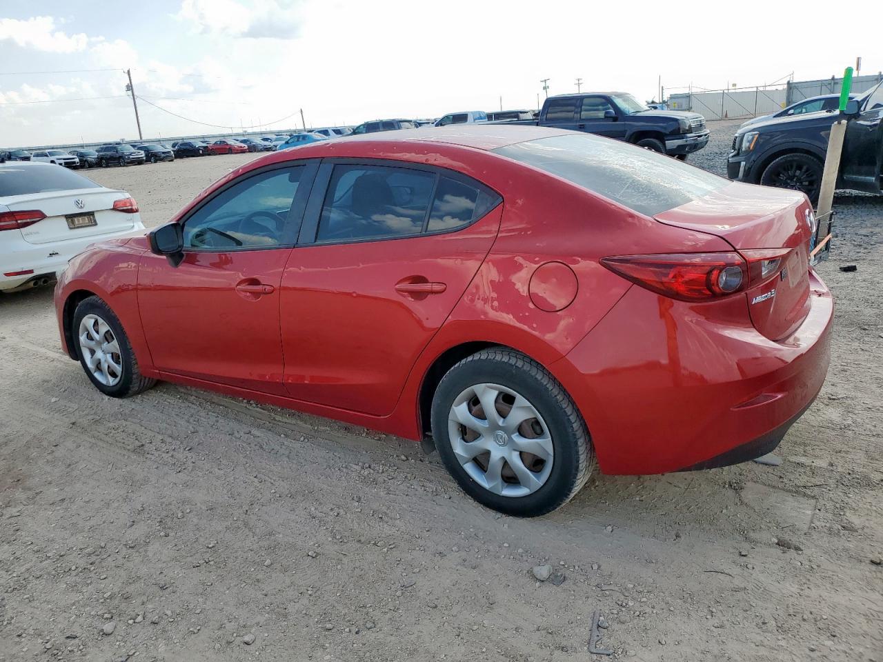 2015 Mazda 3 Sport red null gas 3MZBM1U79FM169401 photo #3