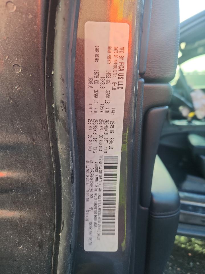 2018 Jeep Grand Cherokee Limited VIN: 1C4RJFBG8JC503194 Lot: 64941485