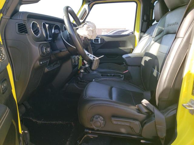  JEEP WRANGLER 2022 Желтый