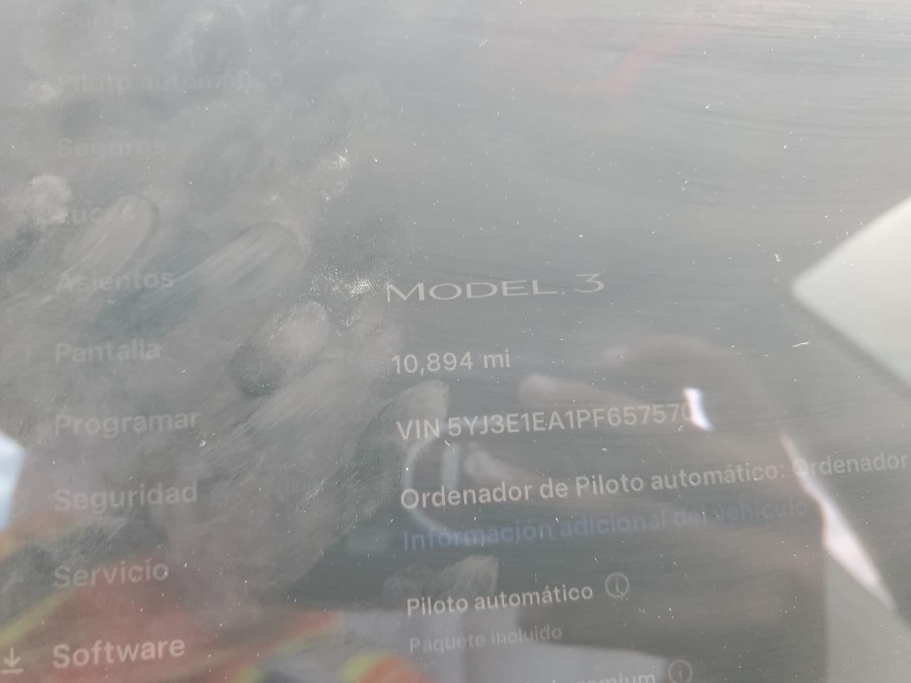 2023 Tesla Model 3 VIN: 5YJ3E1EA1PF657570 Lot: 62661355