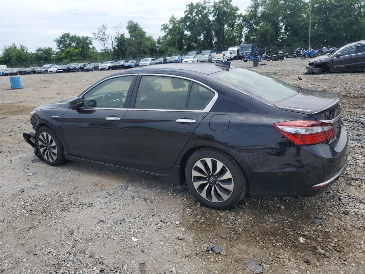 2017 Honda Accord Touring Hybrid VIN: JHMCR6F73HC021735 Lot: 64437075