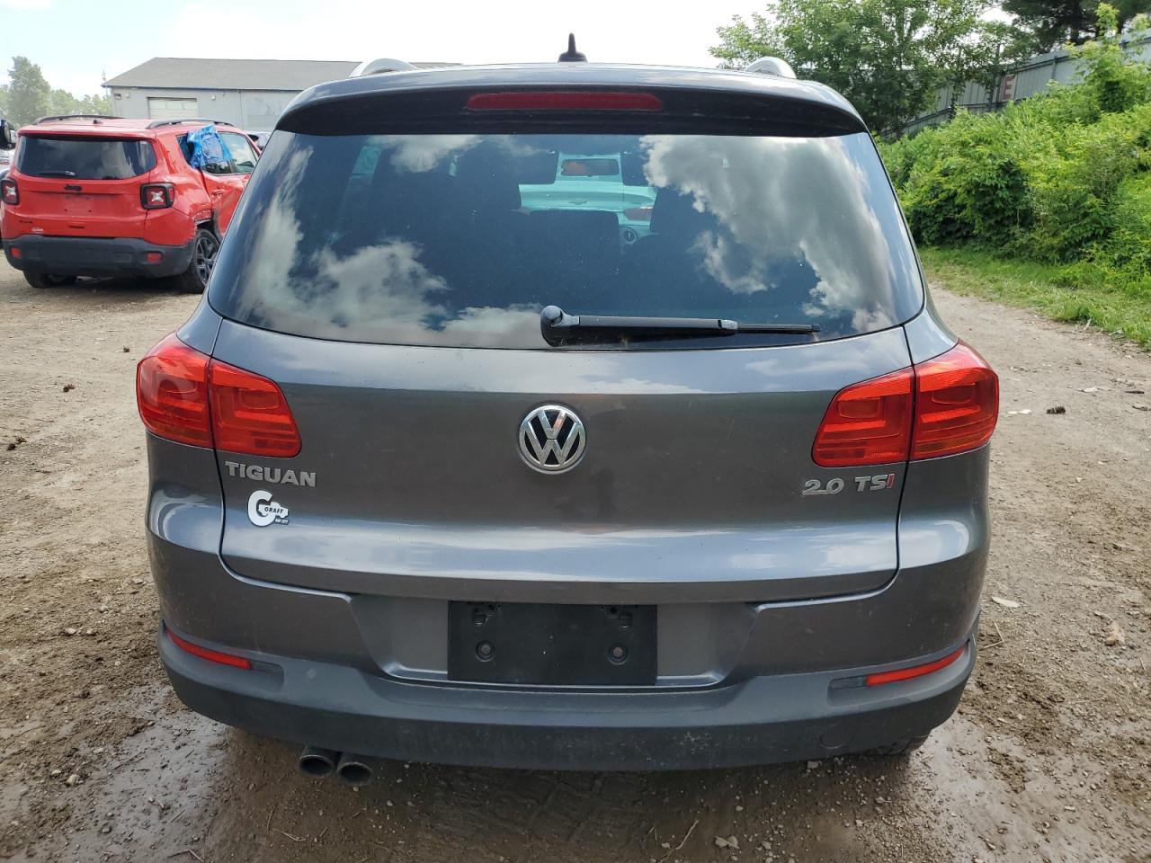 2015 Volkswagen Tiguan S VIN: WVGAV7AX3FW609305 Lot: 63859415