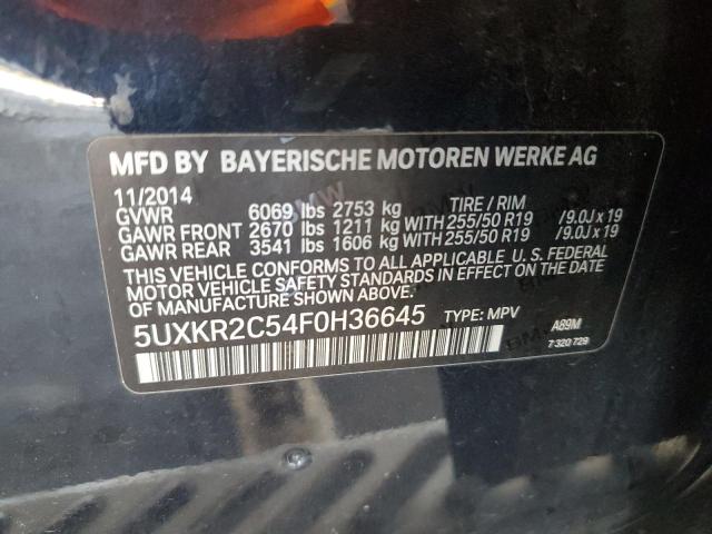 2015 BMW X5 SDRIVE35I  