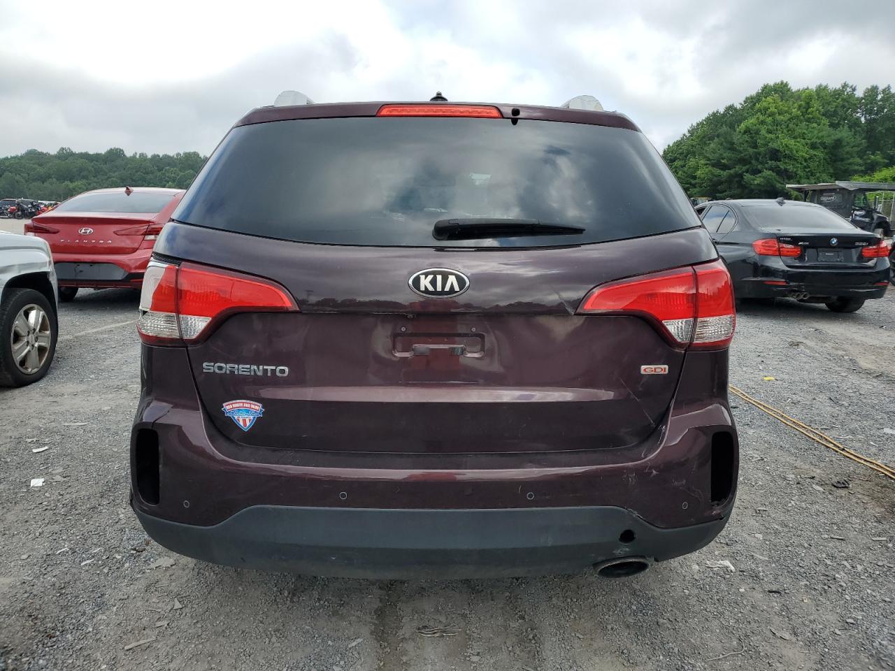 2014 Kia Sorento Lx VIN: 5XYKTCA67EG474078 Lot: 64850875