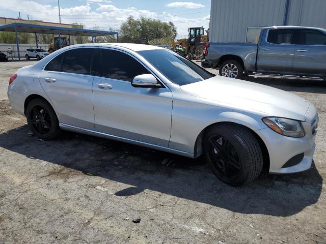  MERCEDES-BENZ C-CLASS 2015 Srebrny