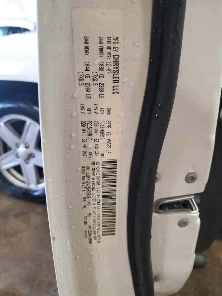 2008 Jeep Compass Sport VIN: 1J8FF47W78D639810 Lot: 64455105