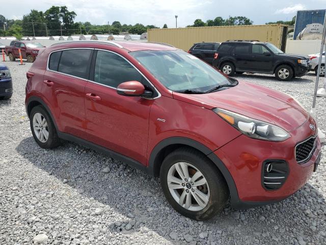  KIA SPORTAGE 2018 Czerwony