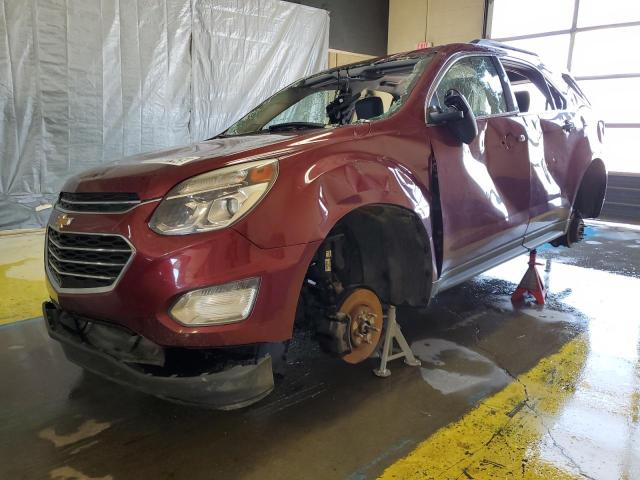  CHEVROLET EQUINOX 2017 Czerwony