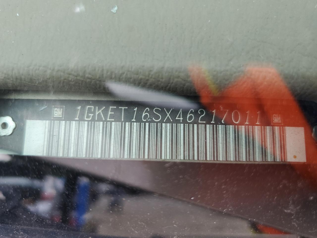1gket16sx46217011 1GKET16SX46217011 2004 GMC Envoy Xl
