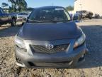 2010 TOYOTA COROLLA BASE   for sale at Copart GA - MACON