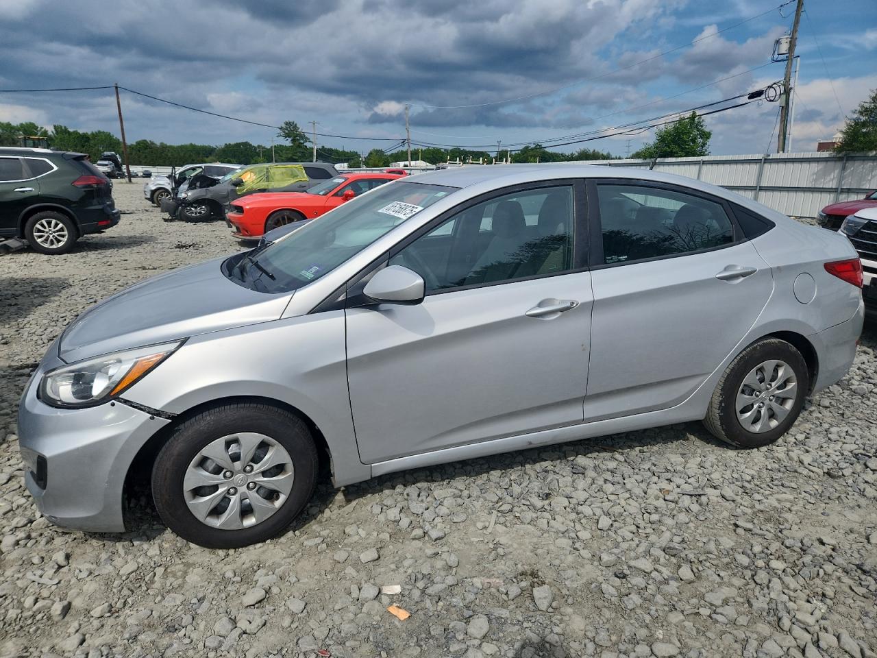 2017 Hyundai Accent Se VIN: KMHCT4AE0HU253101 Lot: 65158875