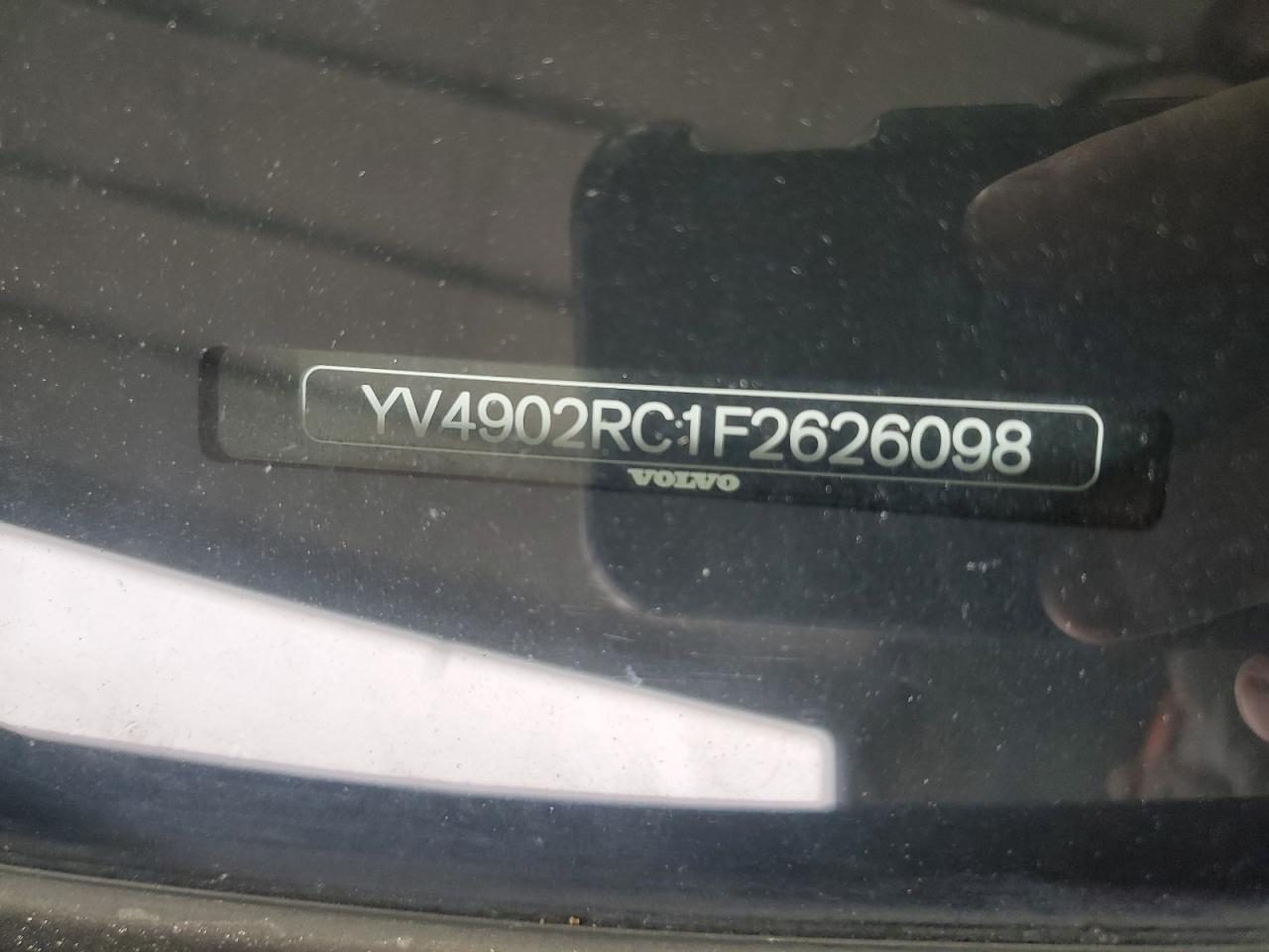 2015 Volvo Xc60 T6 Premier+ VIN: YV4902RC1F2626098 Lot: 64416745