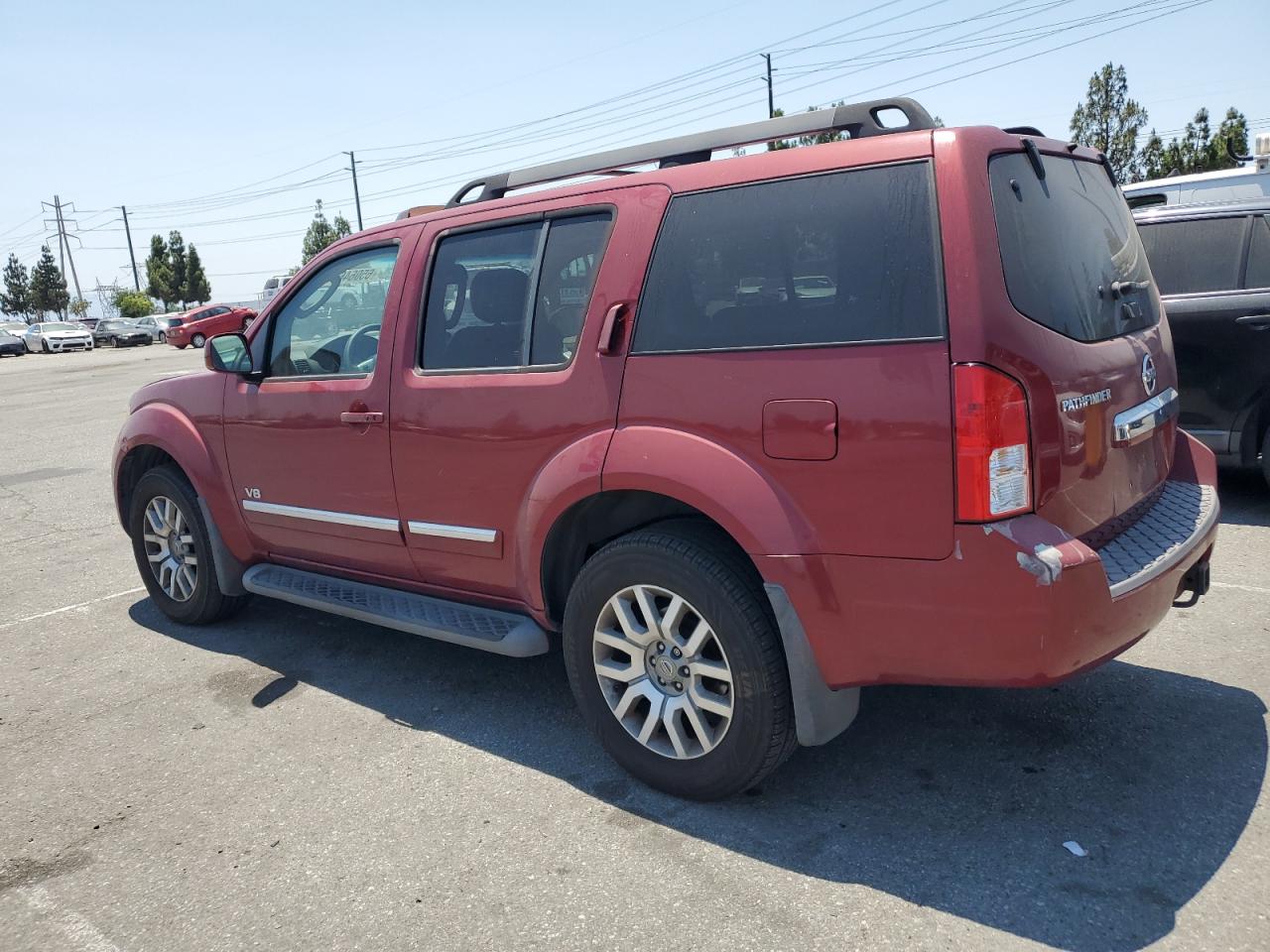2008 Nissan Pathfinder Le VIN: 5N1BR18B58C604594 Lot: 65064685