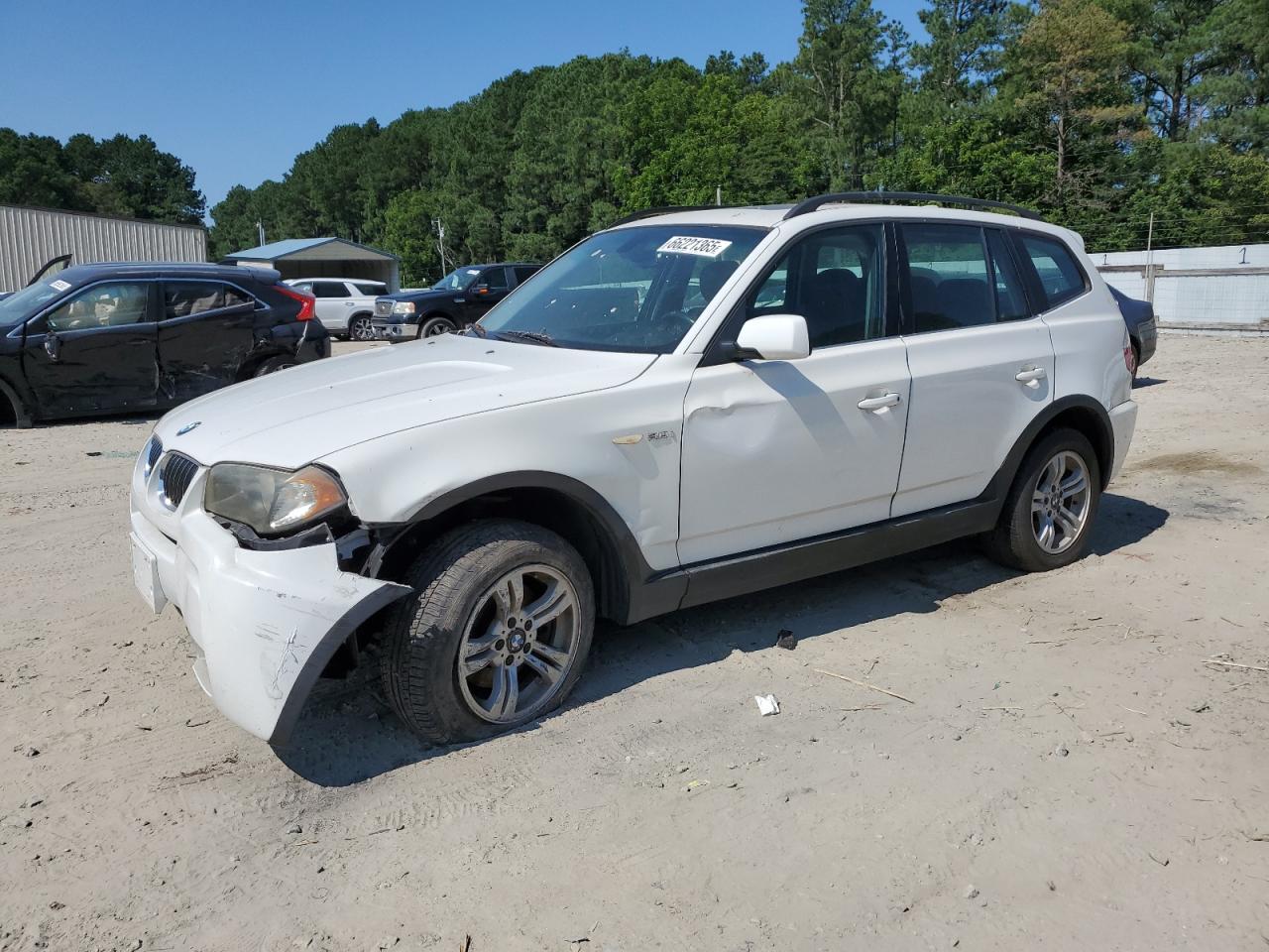 2006 BMW X3 3.0I VIN: WBXPA93486WG87318 Lot: 66221365