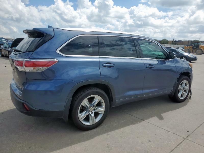  TOYOTA HIGHLANDER 2015 Blue