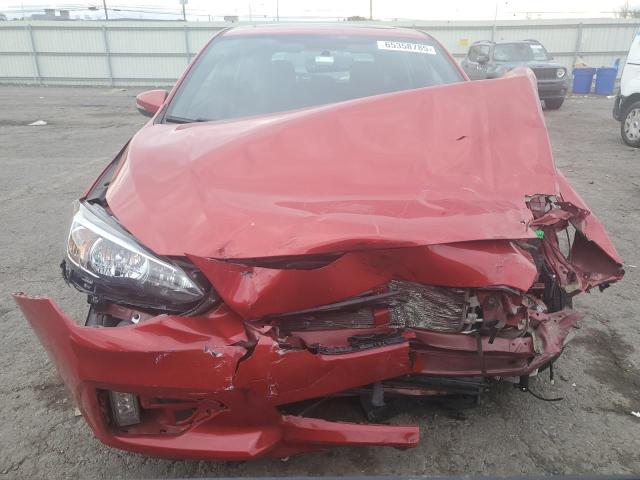  SUBARU IMPREZA 2019 Red