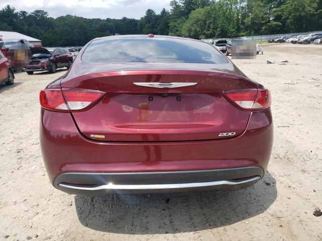  CHRYSLER 200 2015 Red