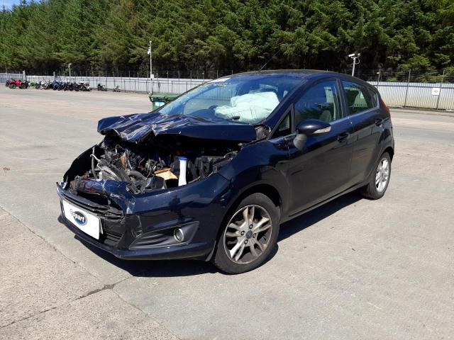 2015 FORD FIESTA 1.25 82 ZETEC 5DR for sale at Copart WHITBURN