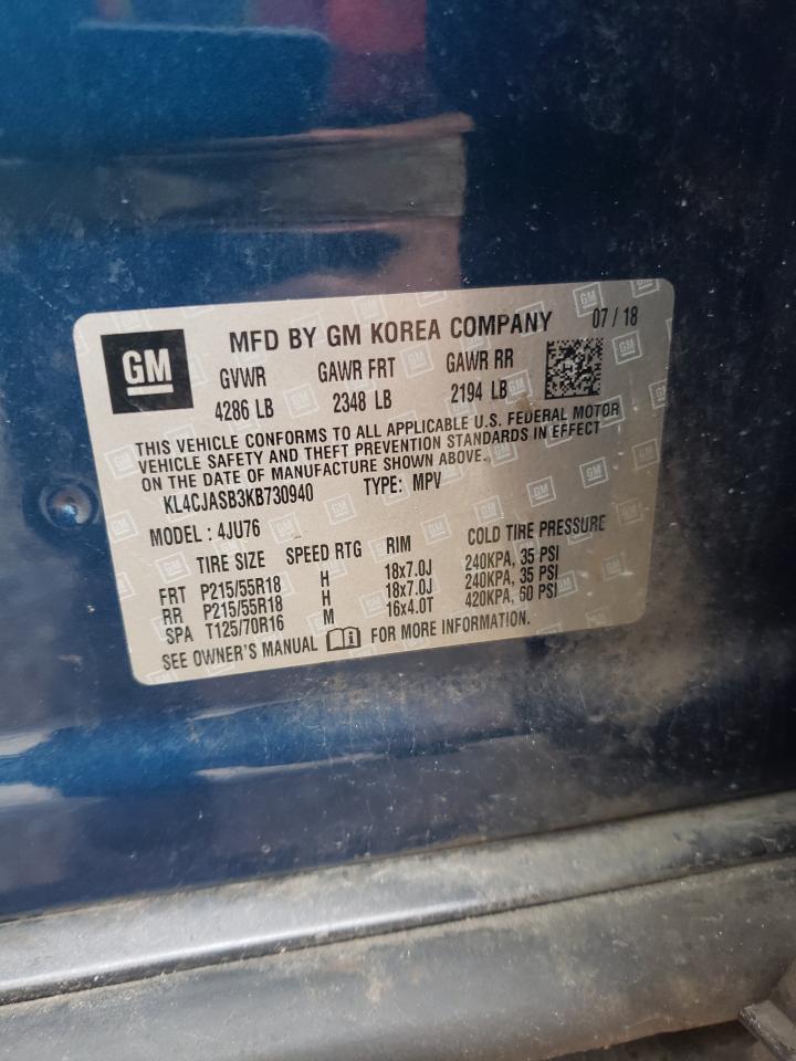 kl4cjasb3kb730940 KL4CJASB3KB730940 2019 Buick Encore Preferred