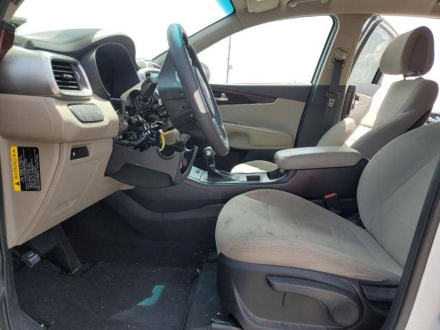  KIA SORENTO 2017 White