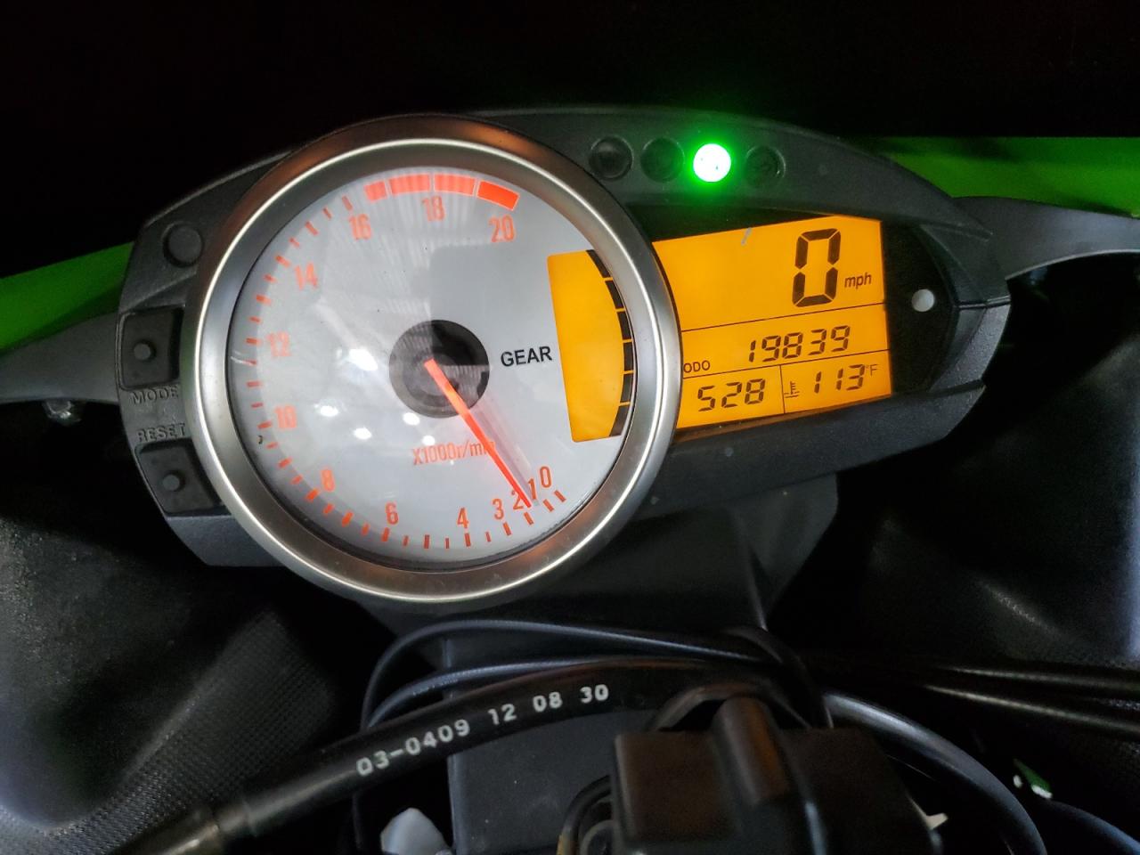 2008 Kawasaki ZX600-P at MN - Ham Lake, Copart lot 63253925