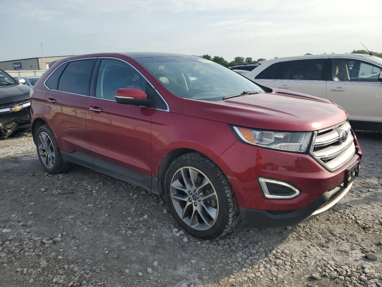 2016 Ford Edge Titanium VIN: 2FMPK4K86GBC24686 Lot: 64369735