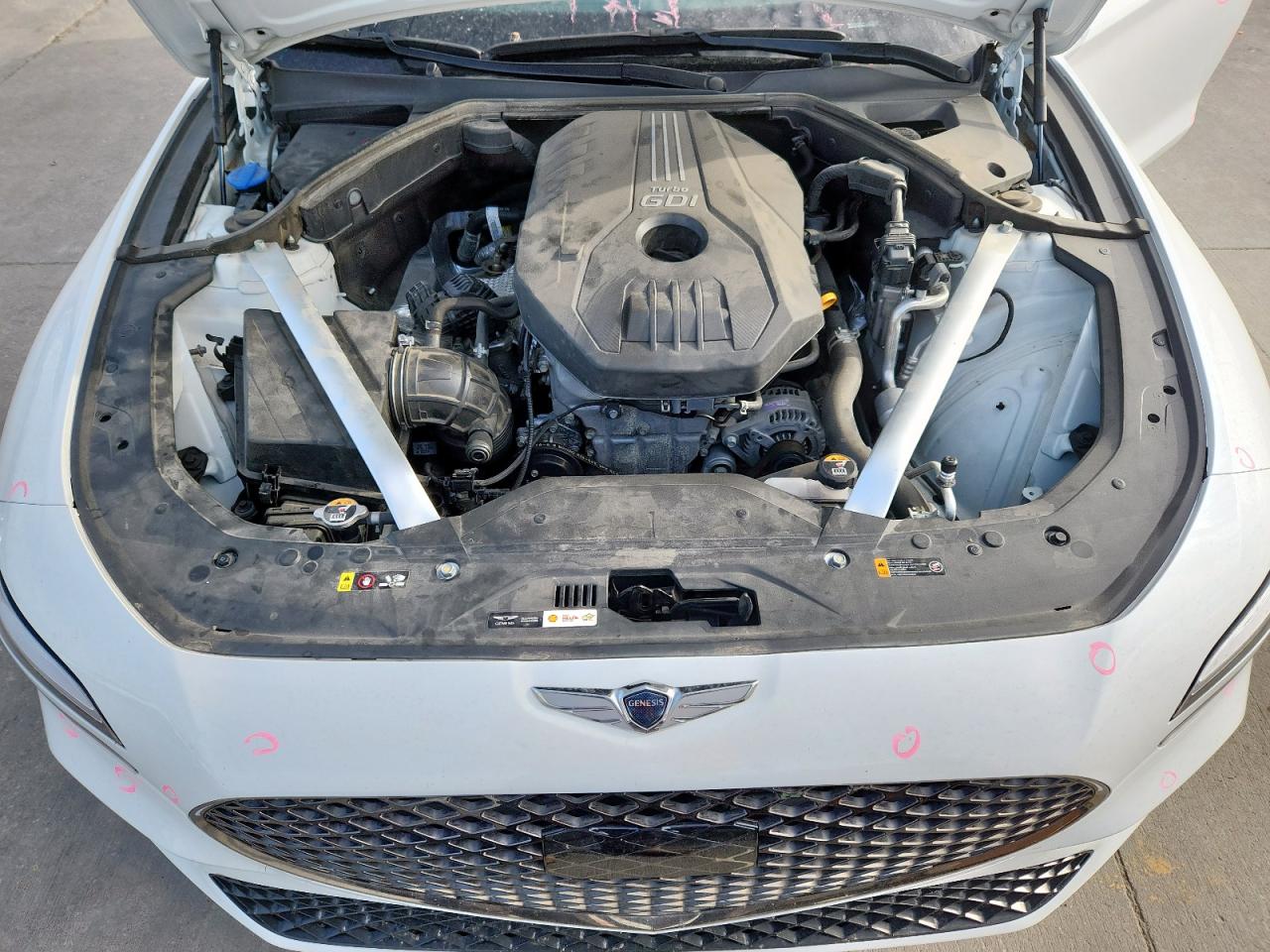 2023 Genesis G70 Base VIN: KMTG34TA6PU118463 Lot: 63047405