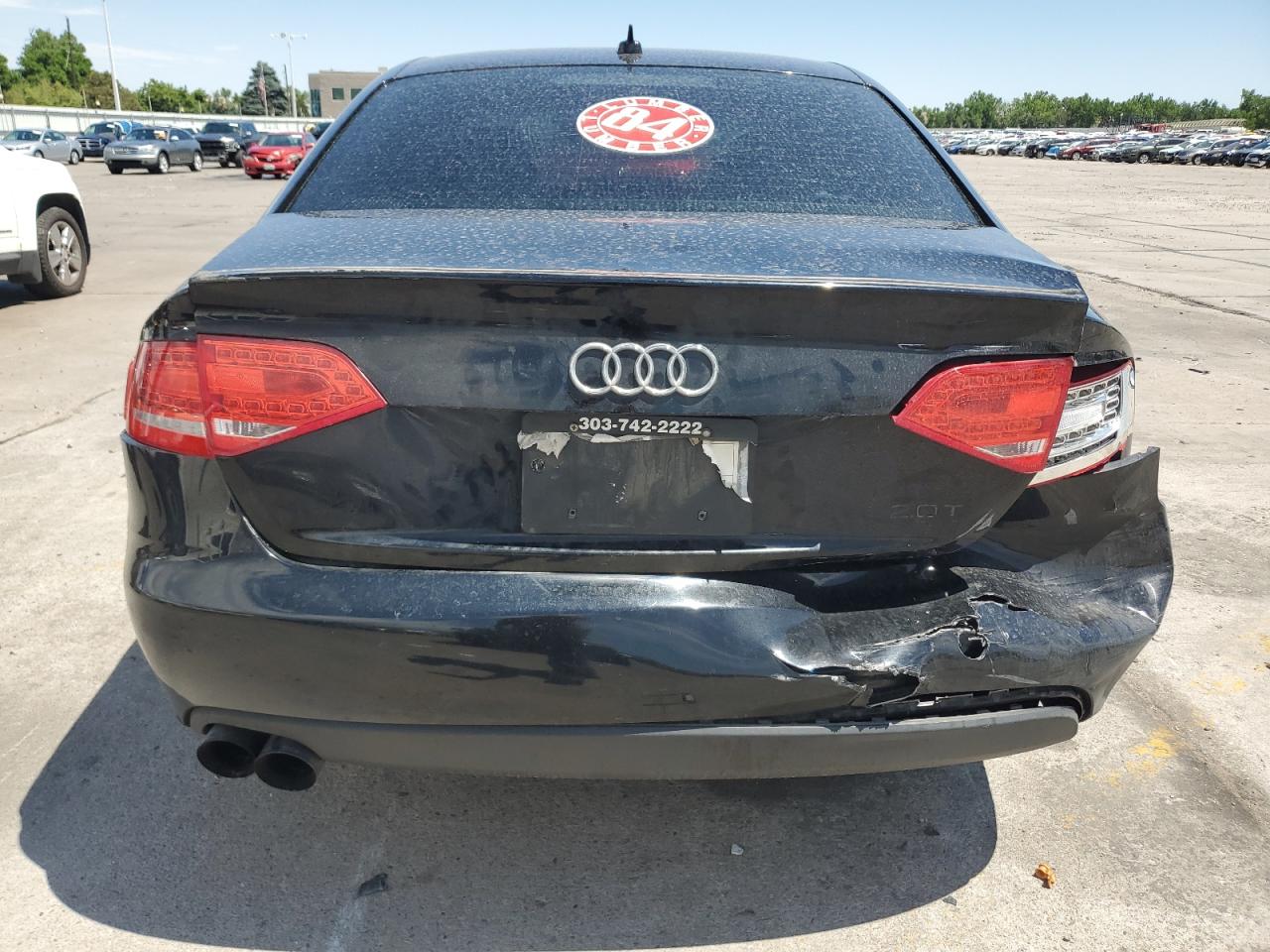 2010 Audi A4 Premium Plus VIN: WAUFFAFL7AN031859 Lot: 63270115