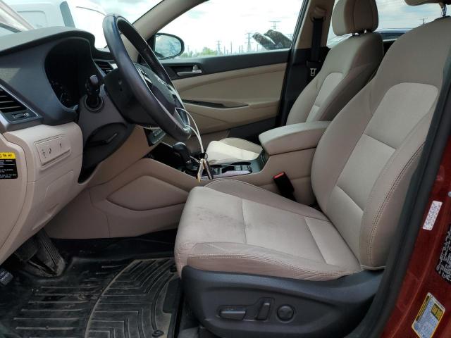  HYUNDAI TUCSON 2018 Czerwony