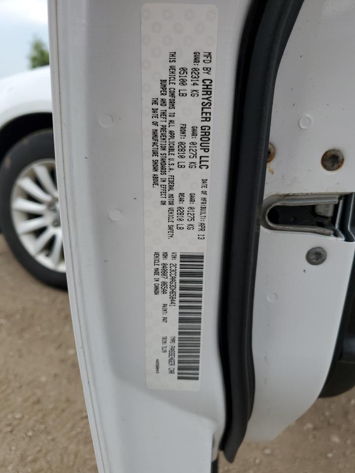 2013 Chrysler 300 VIN: 2C3CCAAG3DH658441 Lot: 64457395