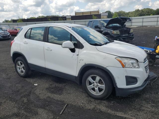  CHEVROLET TRAX 2016 White