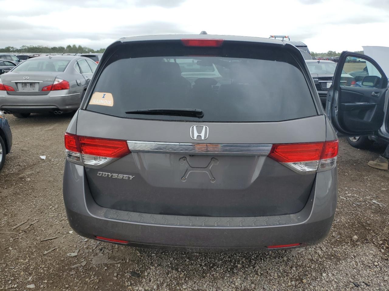 2016 Honda Odyssey Exl VIN: 5FNRL5H68GB157131 Lot: 64837065