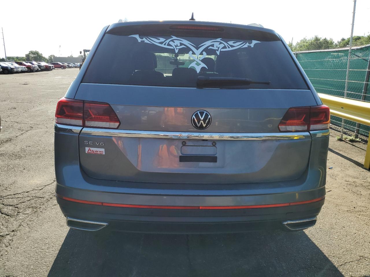 2021 Volkswagen Atlas Se VIN: 1V2HR2CA3MC585135 Lot: 64409115