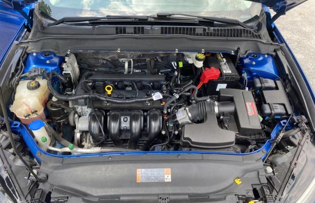 Sedans FORD FUSION 2017 Granatowy