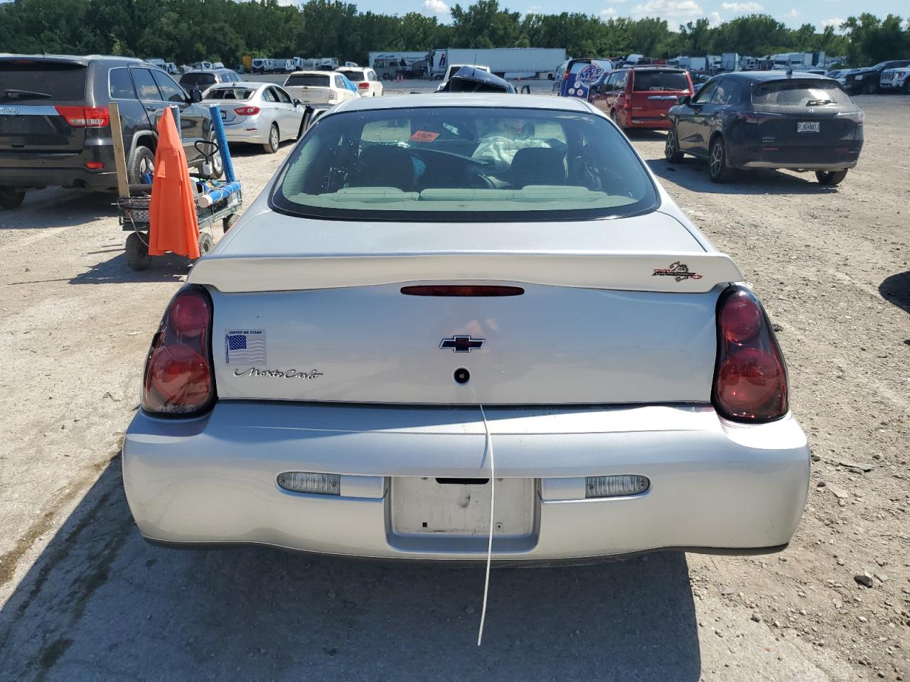 2001 Chevrolet Monte Carlo Ls VIN: 2G1WW12E519336380 Lot: 64226085