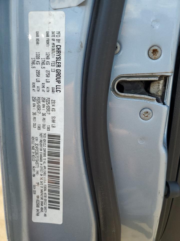 2013 Dodge Journey Sxt VIN: 3C4PDCBG7DT649771 Lot: 63554675