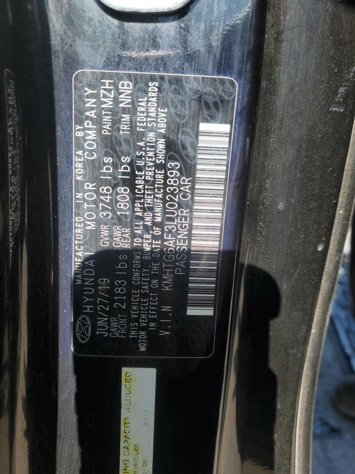 kmhtg6af3lu023893 KMHTG6AF3LU023893 2020 Hyundai Veloster Base