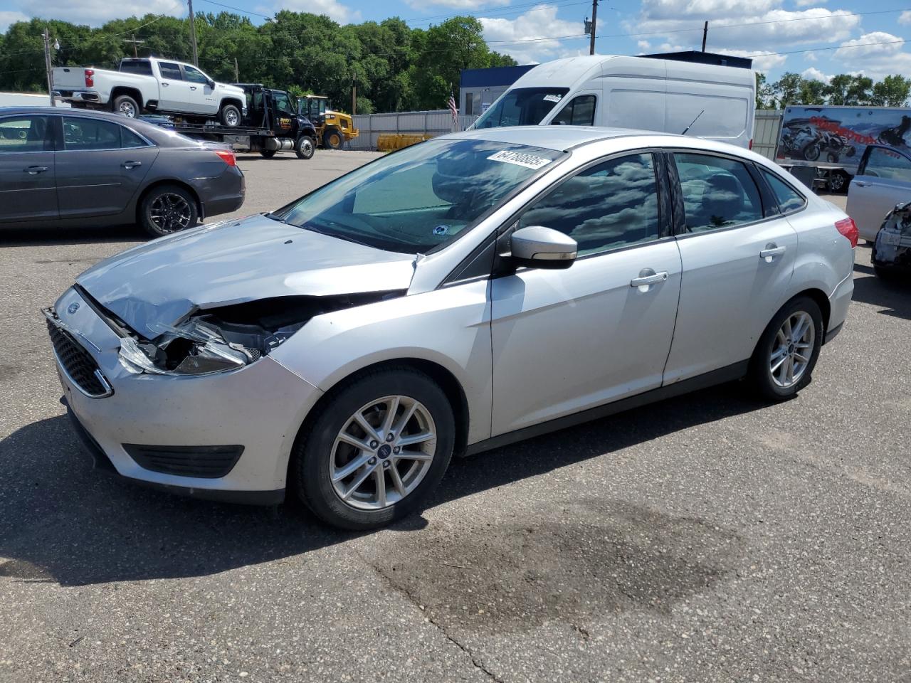 2015 Ford Focus Se VIN: 1FADP3F27FL329685 Lot: 64780805